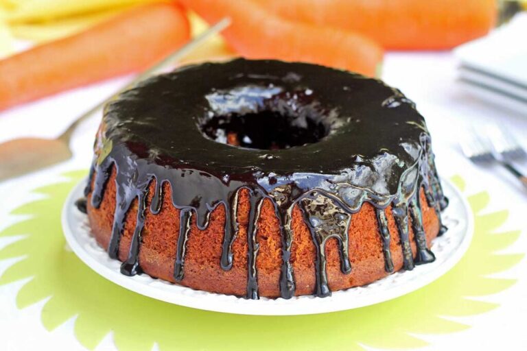 Receita saudável de bolo de cenoura sem açúcar e sem glúten